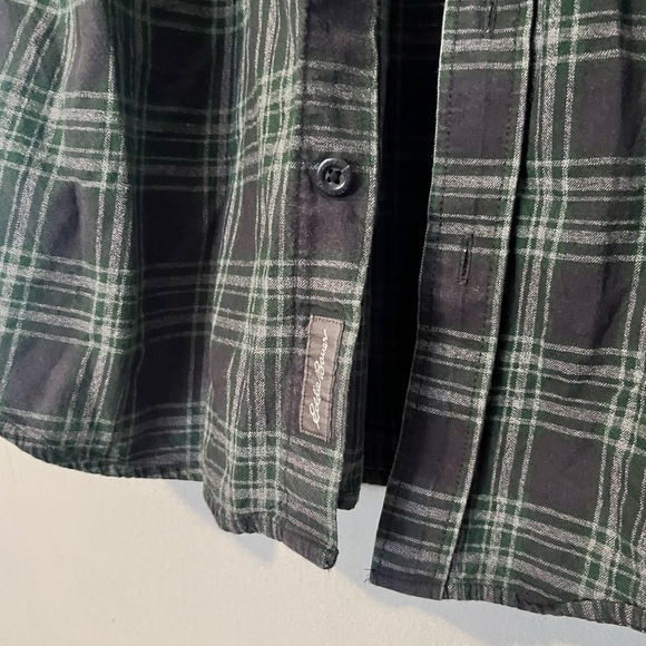 Eddie Bauer Set of 2 100% Cotton Flannels - Men’s Tall Large - Picture 9 of 12